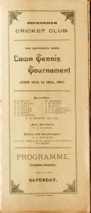 Beckenham-1901-programme